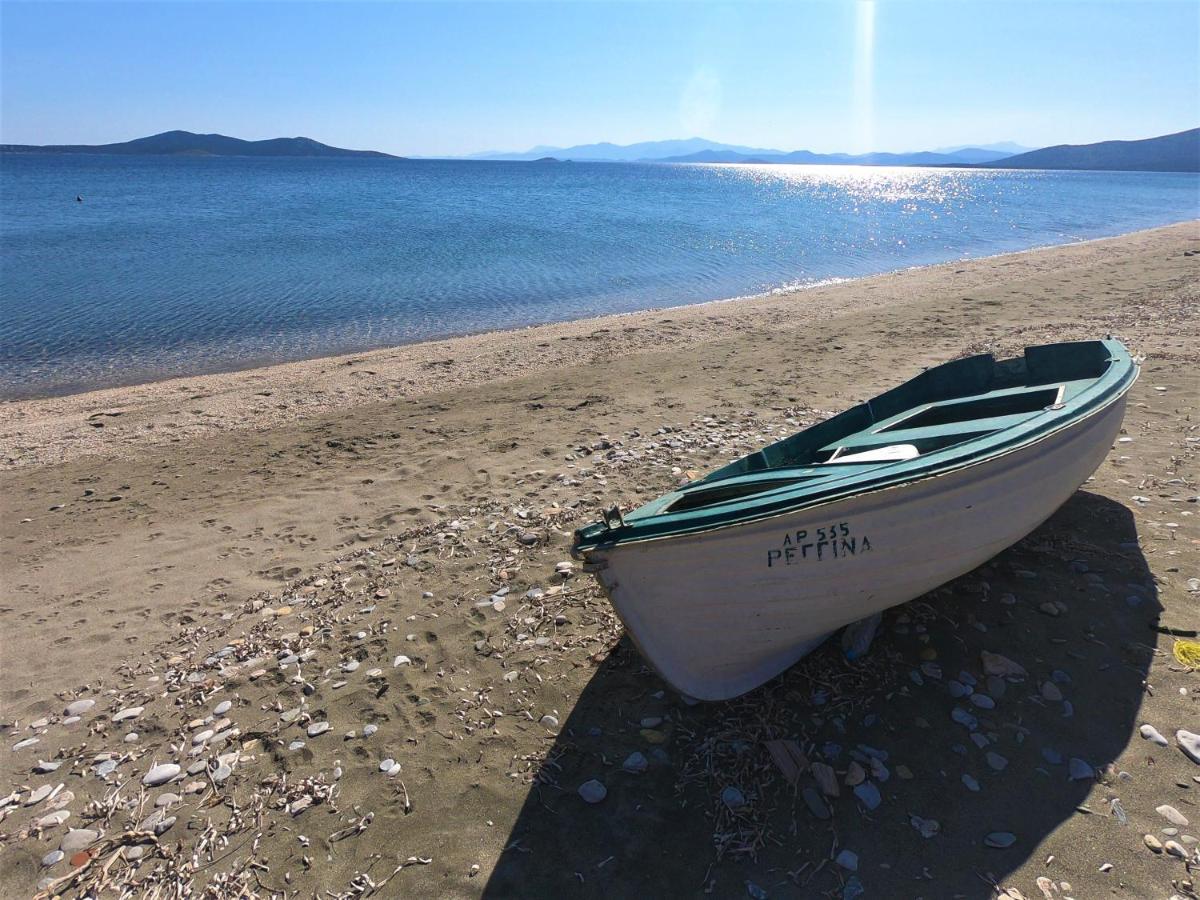 Blue Bay View - Beach House Vathirrevma エクステリア 写真