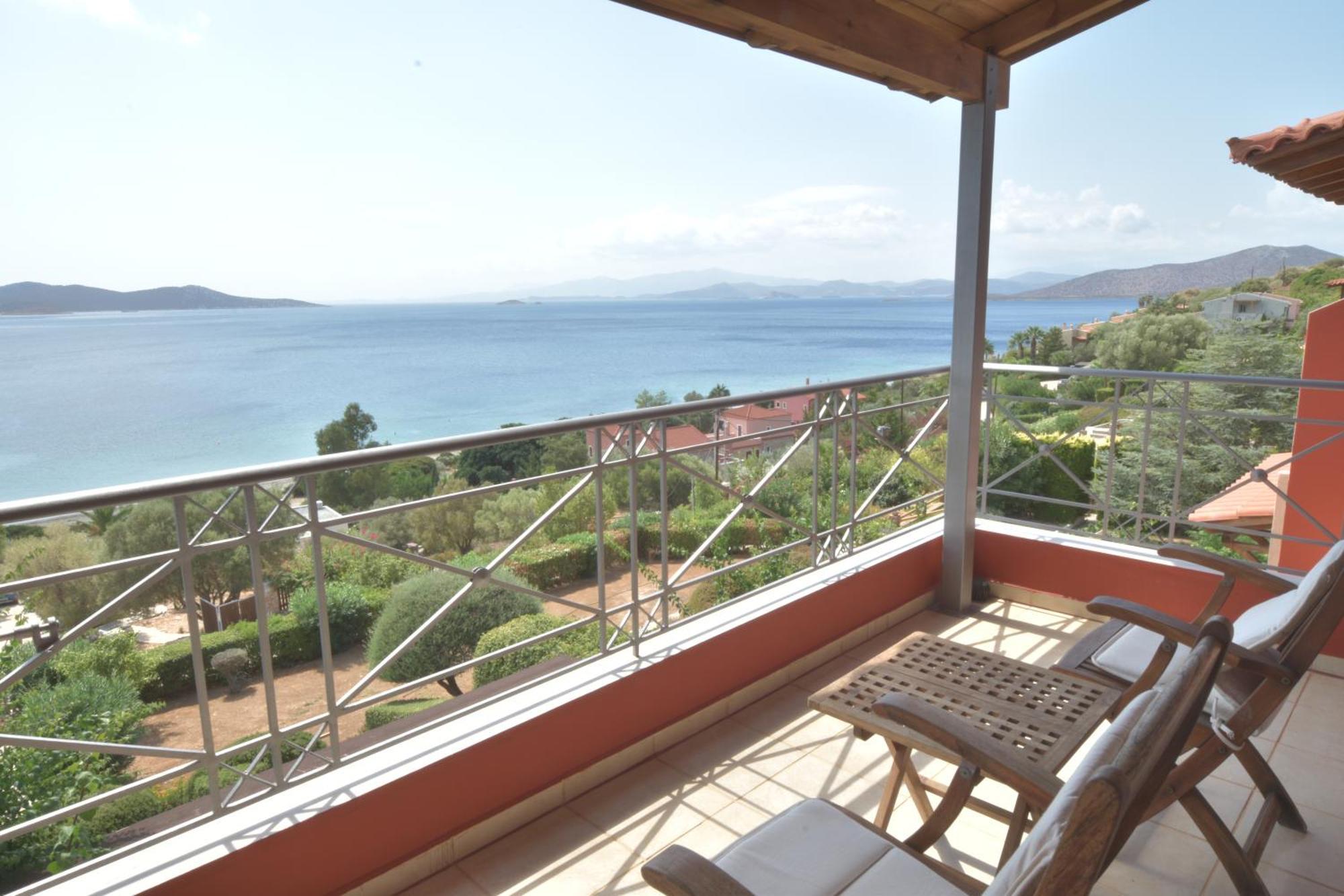 Blue Bay View - Beach House Vathirrevma エクステリア 写真